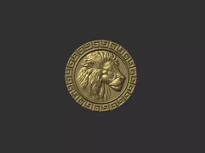 lion head 3D print model buy