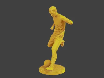 Soccer Player SP 001 3D print model
