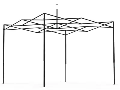 Event Tent 3x3 Modular Pop Up Canopy 3D model