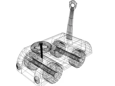 Baby Ride-On 3D model