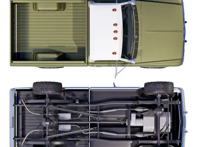 GMC 2500 1970 3D model