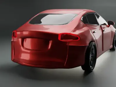 Tesla Model S 3D model