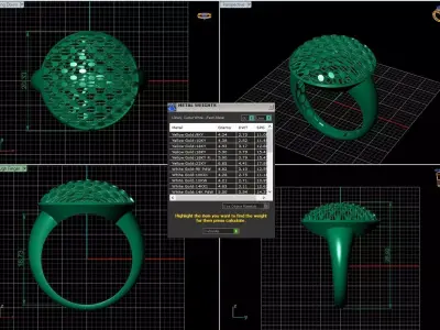  Minimalist Turkish Ring 3D print model