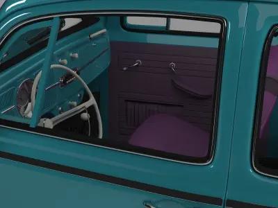 Volkswagen Beetle Classic 3D model