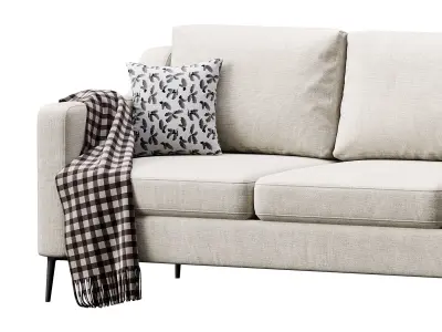 Sofa Halle L by Delavega 3D model