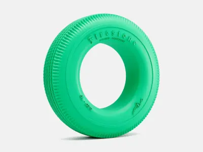 15x4 15x6 15x7 15x10 Firestone Tires 3D print model