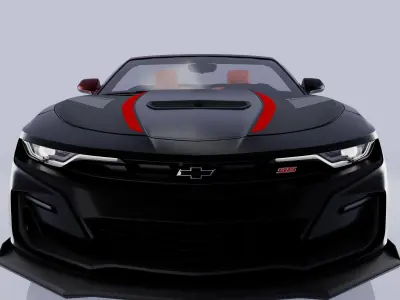 Chevrolet Camaro SS Convertible 2017  3D model