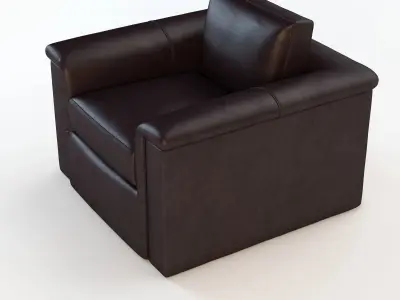 Detail Barkley Lounge Chair 3D model