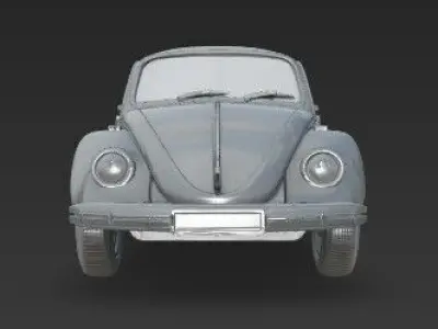  Classic Volkswagen Beetle 3D Printable Model 3D print model