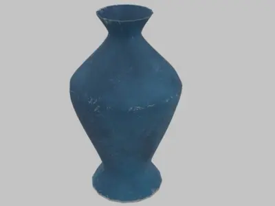 Old Vase Collection Low-poly 3D model