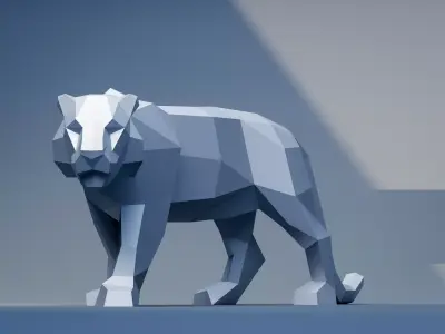 Tiger 3D model order