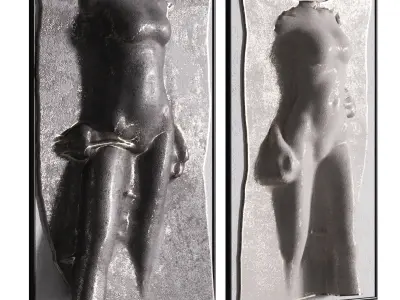 Wall panel 1 3D model