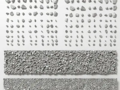 Stone splinter kit n2 3D model