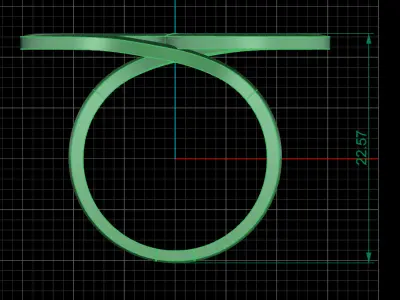 jewelry ring 254 3D print model