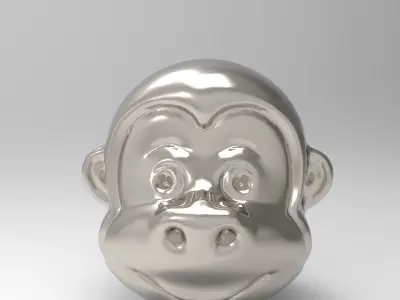 Charm monkey 3D model