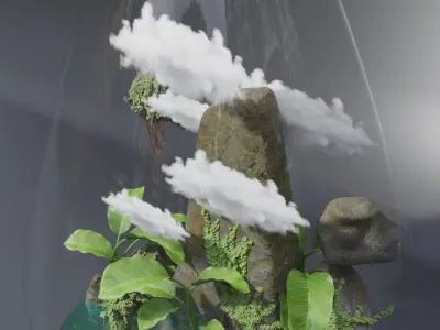  decoration for blender 3D model