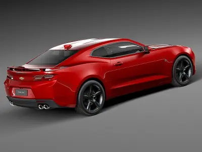 Chevrolet Camaro SS CG 2016 3D model