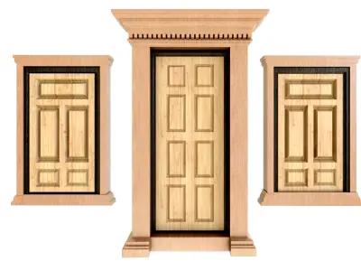 Door Window  3D model