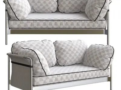 HAY Can  Fauteuil 3d model Low-poly 3D model