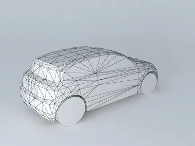 NEG Car template Free 3D model