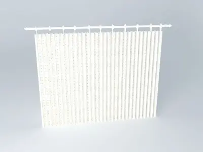 cortinaedson curtain Free 3D model
