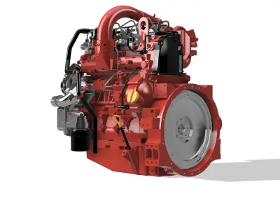 Diesel engine ISF 2 8 CUMMINS 3D print model