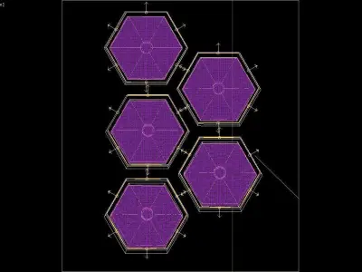 Decorative moss  Low-poly 3D model