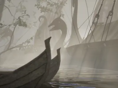 Viking Village 3D model