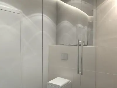 Hotel Bathroom 3D model
