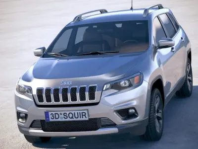 Jeep Cherokee Limited 2019 3D model