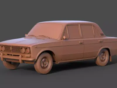 Vaz 2103 3D print model