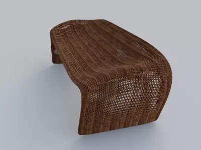 Serpentine Lounge 2 3D model