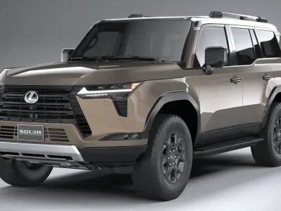 Lexus GX 2024 3D model