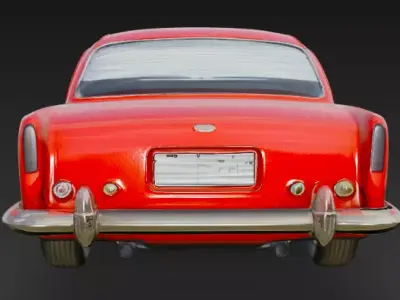 Aston Martin DB5 3D Printable Model 3D print model