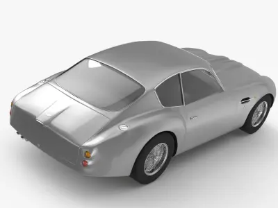 Aston Martin Zagato db4 3D model