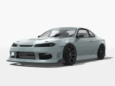 Nissan Silvia S15 Drift 3D model