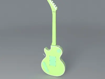 Gibson Fantasy Les Paul guitar Free 3D model