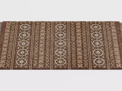 -Oriental Carpet V4- 3D model