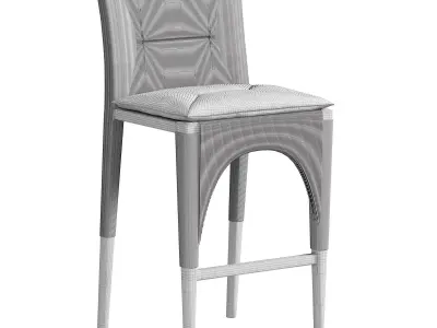 COCOON SIDE CHAIR by baker 3D model