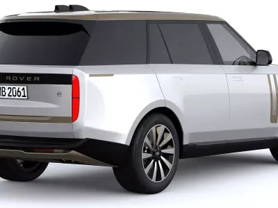 Range Rover SV LWB 2023 3D model