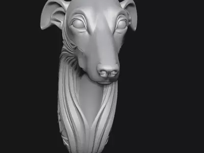 Greyhound 3D print model