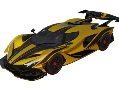 Apollo Intensa Emozione Low-poly 3D model by sinan-alzayde