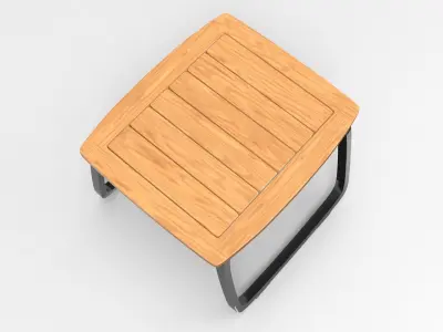 Nutr Side Table Low-poly 3D model