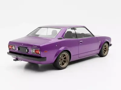 Toyota Corolla Levin coupe TE37  Low-poly 3D model