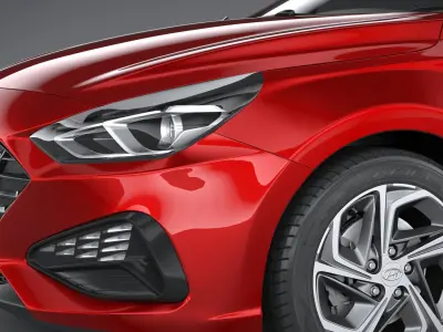 Hyundai i30 Hatchback 2021 3D model