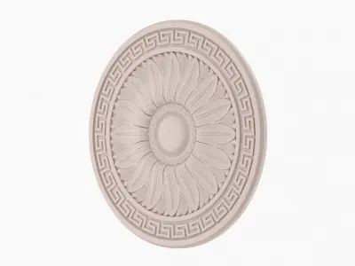  Classic Ceiling Medallion 13 3D model