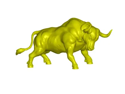 bull - 3D model