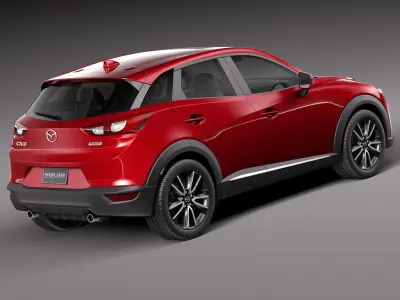 Mazda CX-3 2016 3D model
