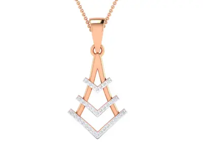Women pendant 3D print model order