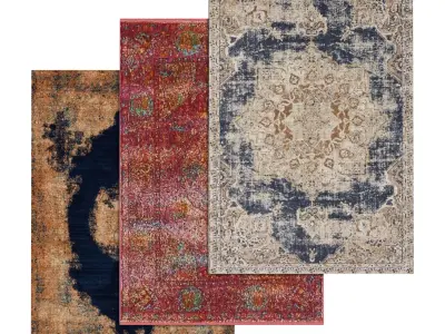 Rug Set 1913 3D model